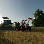 Claas und mb-trac