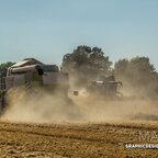 Claas Lexion 440 & Claas Lexion 760 auf einem Schlag!