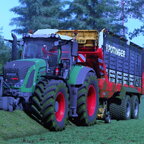 ladewagen fahren auf der landersum