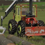 MB Trac 1300 bei der Forstarbeit gesichtet