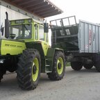 MB Trac 1500 mit Fliegl ASW 391