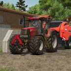 Ballenpressen mit dem Monster