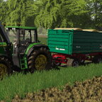6534 am Rundballen transport