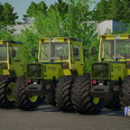 neue Reifen aufm MB Trac