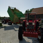 Hafer für die Pferde einlagern