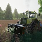Mit dem Mb-Trac  auf dem Feld