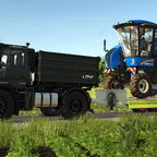 Cooles Gelöt auf der Ladefläche