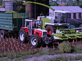 Steyr 8130 + Claas Jaguar 880