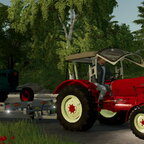 Porsche standard 329 und LANZ D1616