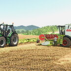 Gerste ernte vorbei!