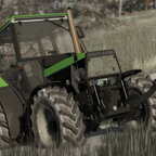 Deutz Festgefahren im Schnee