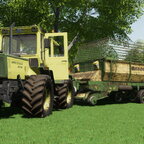 MBtrac 800 + Krone Turbo 3500