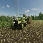 Mais Häckseln auf der Untergriesbach  MB Trac 1500 + Hawe Silage Wagen + Claas Jaguar 870 Speedstar