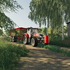 Case Maxxum CVX 135 beim Abtransport