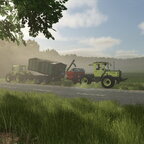 MB-Trac 1500 und MB-Trac 1100 beim Mais Düngen
