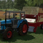 Gras einfahren