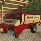 Krone Turbo 2500 rübergeholt