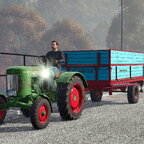 Mit dem Fendt F20 durch Geistal