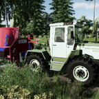 MBtrac 800 + Siloking 8 Kubik Futtermischwagen