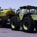 Kumpel kommt zum Gülle fahren