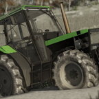 Deutz Festgefahren im Schnee