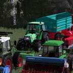 Fiat 420, Fendt 310 LSA, John Deere 2850, Deutz DX 4.30, Schlüter 1500