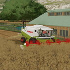 Lexion 430 im Hafer