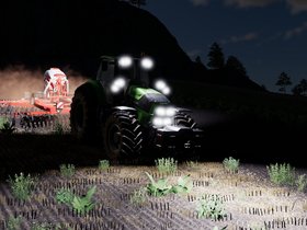 Deutz Fahr Series 7 am arbeiten im LS19