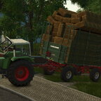 Stroh fahren