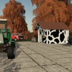 Milchtankstelle steht