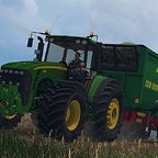 John Deere 8530 und Hawe