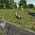 Mähn mit dem kleinen Fendt Dieselross