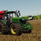 6250R am Überladewagen